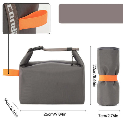 Insulated Lunch Bag Insulation Bento Pack Aluminum Foil Rice Bag Meal Pack Ice Pack Portable Dinner Picnic Food Storage Handbag Corporate Gifts Singapore