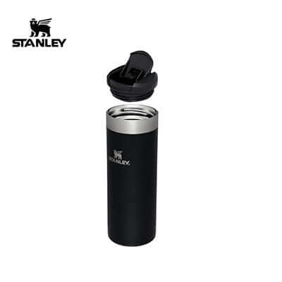 Stanley 470ml AeroLight Tumbler with locking screw-top lid for secure travel.
