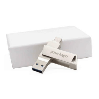Swivel OTG USB Drive with Triangular Loop (Android) Corporate Gifts Singapore