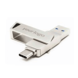 Swivel OTG USB Drive with Triangular Loop (Android) Corporate Gifts Singapore