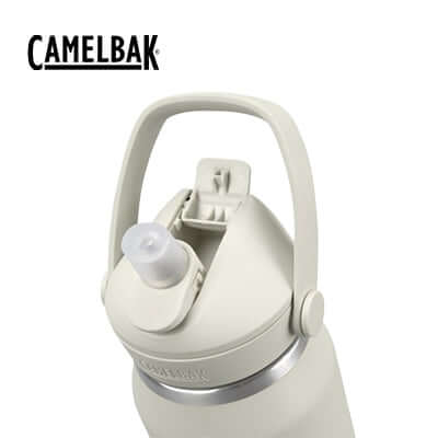 CamelBak Thrive Flip Straw Vacuum Bottle 1L with flip straw lid for hydration on the go.
