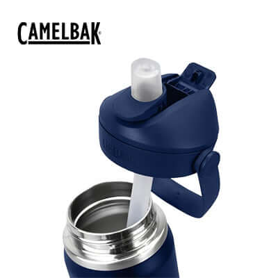 CamelBak Thrive Flip Straw Vacuum Bottle 600ml with flip straw and bite valve for easy hydration