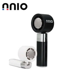 NNIO U-FLEX High Speed Portable Handheld Fan with Cooling Plate & LED Light, 5000mAh, 100 Speed
