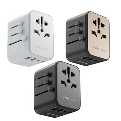 Momax 1-World 5-Port Travel Charger 35W Corporate Gifts Singapore