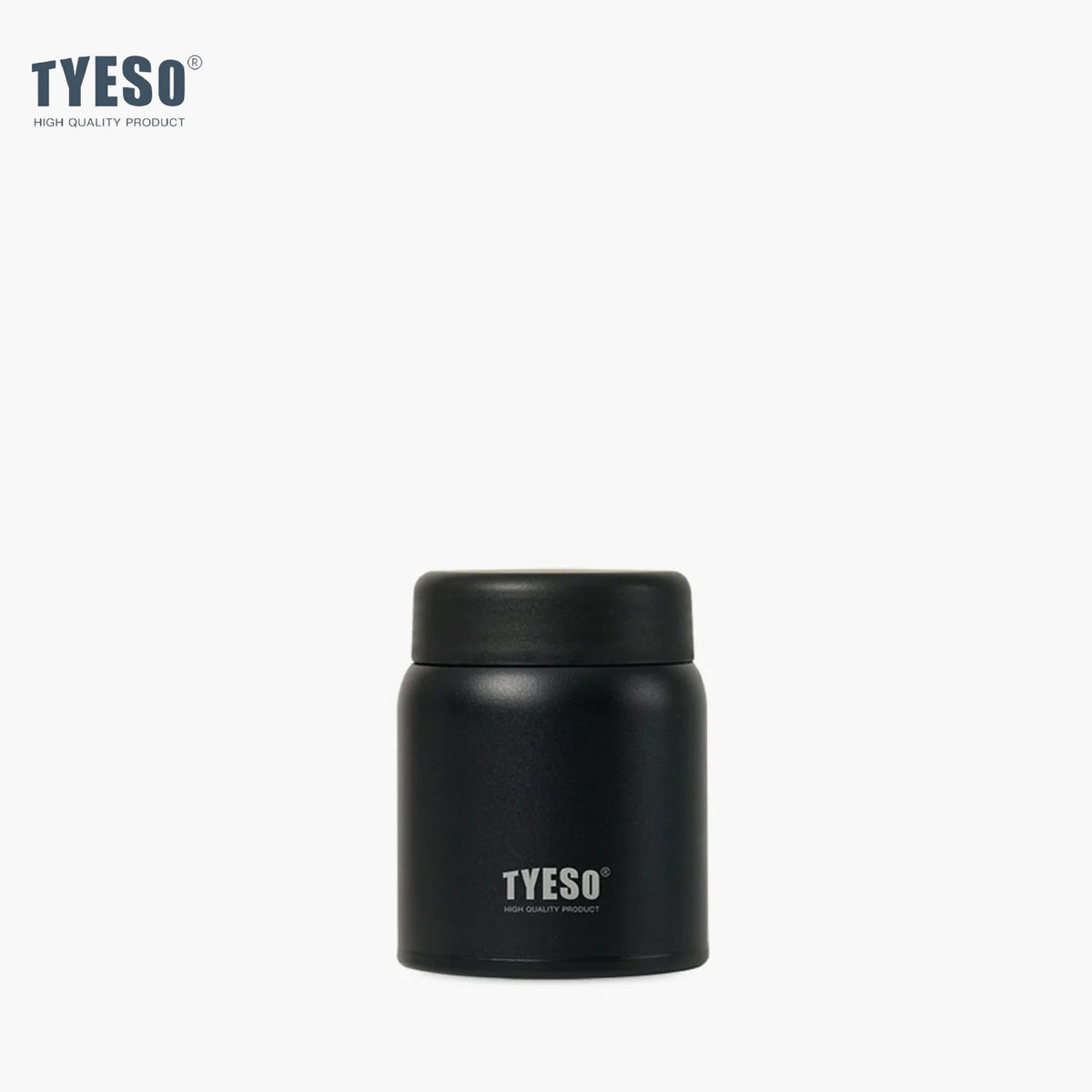 TYESO Mellow Wide Mouth Inner S/S 316 Vacuum Insulated Food Jar 220ML - Black