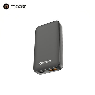 Mazer GaNPrestige Slim 65W GaN Wall Charger With Travel Pins (2 Ports)