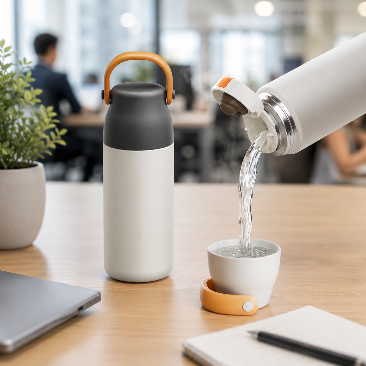 500ml 2-in-1 Bottle with Cup Lid