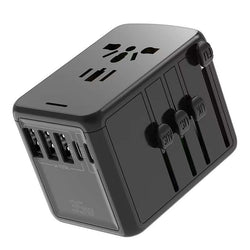 Travel Adaptor with 3 USB+ 2 Type C Port Corporate Gifts Singapore