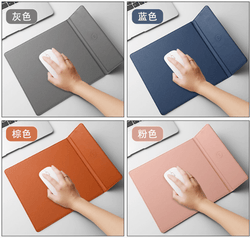 PU Mousepad With 15W Wireless Charger Corporate Gift Singapore