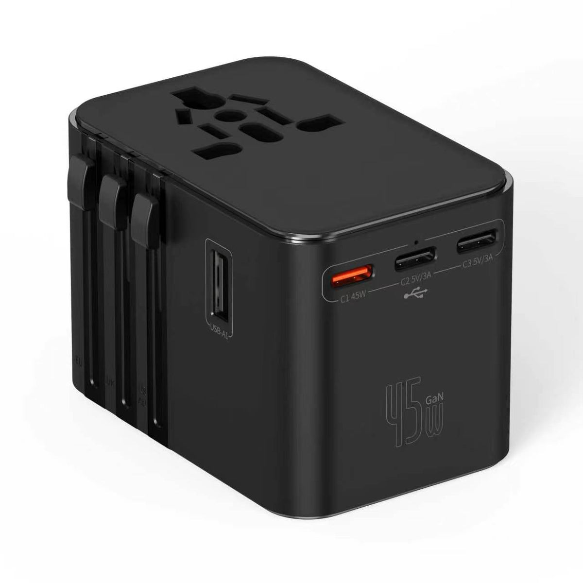 45W GaN Travel Adaptor