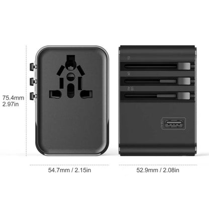 45W GaN Travel Adaptor
