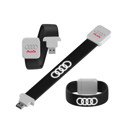 Wrist Strap USB Flash Drive with LED Logo Corporate Gifts Singapore