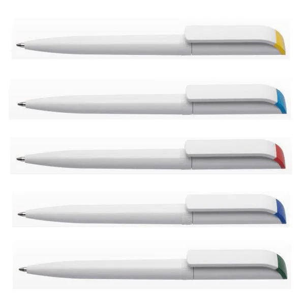 Maxema Tag Green TA2 – B Anti Bacterial Plastic Pen available in various colors for corporate gifts.