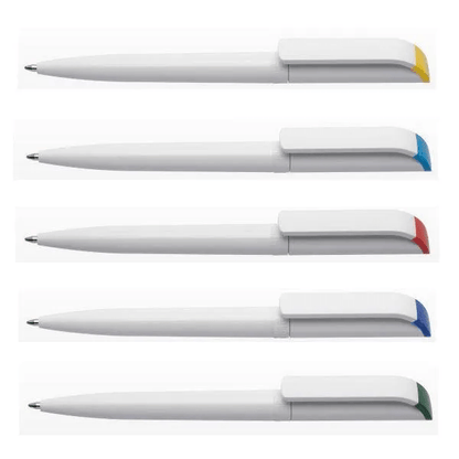 Maxema Tag Green TA2 – B Anti Bacterial Plastic Pen available in various colors for corporate gifts.