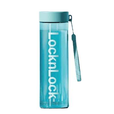 LocknLock Water Bottle with handle strap, sleek design, perfect for hydration, ideal as a corporate gift.