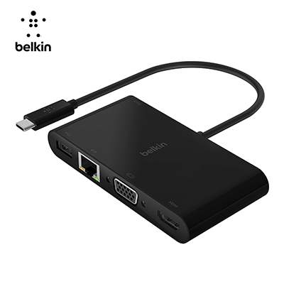 Belkin USB-C Multimedia + Charge Adapter 100W Corporate Gifts Singapore