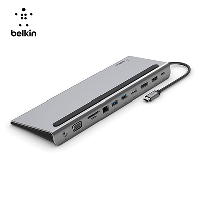 Belkin INC004btSGY Connect USB-C 11-in-1 Multiport Dock Corporate Gifts Singapore