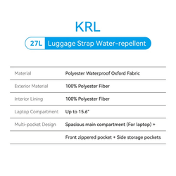 Vention Water-Repellent Laptop Backpack KRLB0