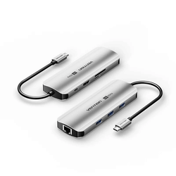 Vention 8-in-1 USB-C Docking Station