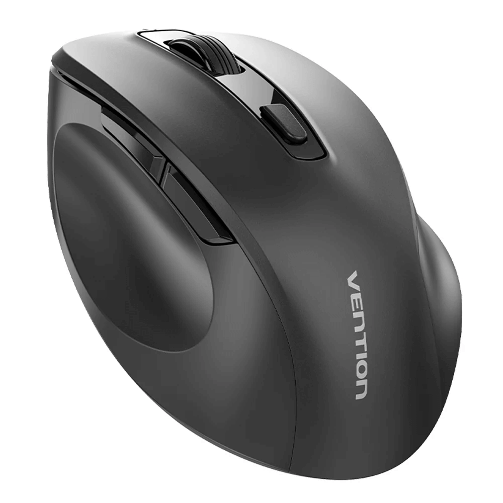Vention 2.4G Wireless Ergonomic Mouse designed for comfort and efficiency with sleek design.
