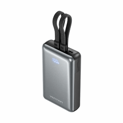 Vention 20000mAh Power Bank with Built-in Cables 35W