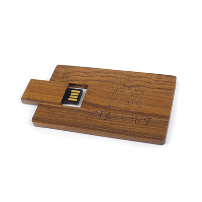 Wooden USB Flash Drive Card Corporate Gifts Singapore