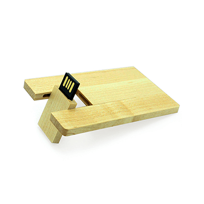 Wooden USB Flash Drive Card Corporate Gifts Singapore