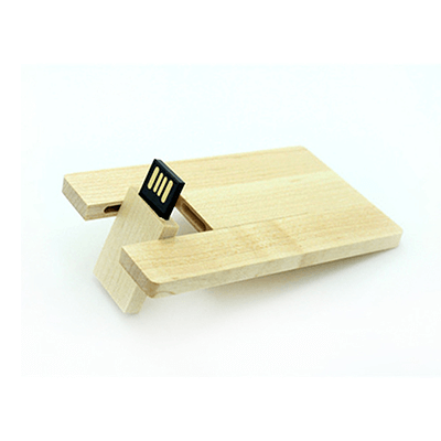 Wooden USB Flash Drive Card Corporate Gifts Singapore