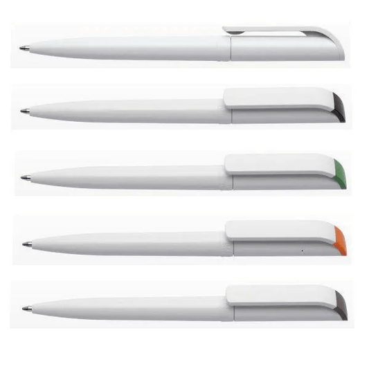 Maxema Tag Green TA2 – B Anti Bacterial Plastic Pen in various colors for corporate gift options.