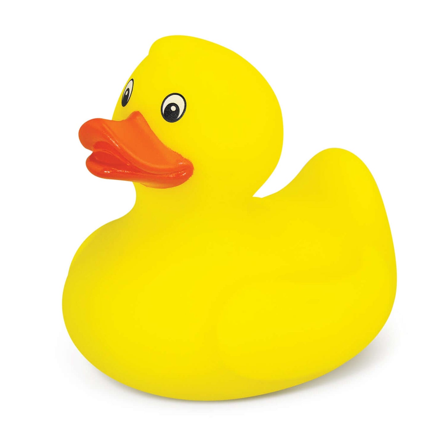 Cheerful Rubber Duck toy in bright yellow, perfect for corporate gift promotions and delighting audiences.