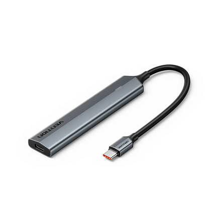 Vention 5-in-1 USB 3.2 Gen 2 Hub, sleek and portable design for connectivity on-the-go.