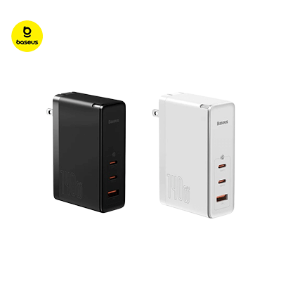 Baseus PowerMega 3 Ports Fast Charger 140W Corporate Gifts Singapore