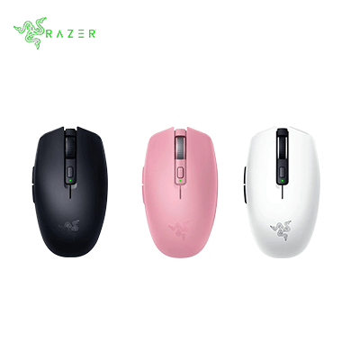 Razer Orochi V2 Wireless Gaming Mouse in black, pink, and white options, perfect for gaming and corporate gifts.