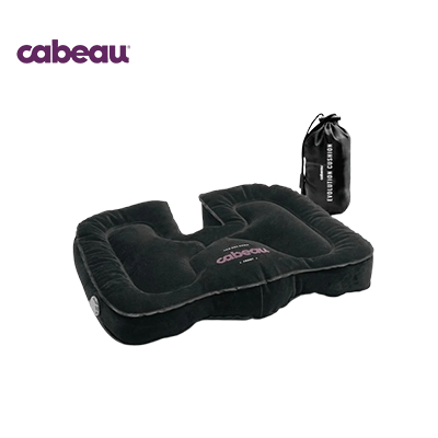 Cabeau Evolution Seat Cushion for ultimate comfort, featuring ergonomic design and portable carry bag.