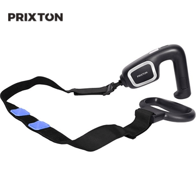 Prixton Fit Power Flex Massage Gun handle with strap, essential for fitness and recovery.