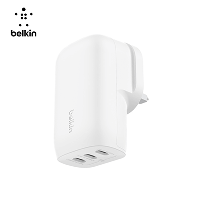 Belkin WCC002myWH 67W Triol USB-C PD3.1 PPS Gan Charger Corporate Gifts Singapore