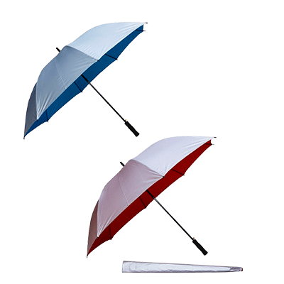 Silver Coated Golf Umbrella 30" Corporate Gifts Singapore