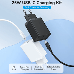 Vention 1-Port USB-C Wall Charger 25W
