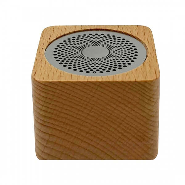 Wooden Wireless Speaker designed for exceptional sound and style, perfect for corporate gift.