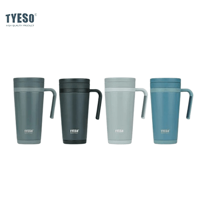 TYESO Thermos Office Tumbler in four colors, perfect corporate gift for professionals.