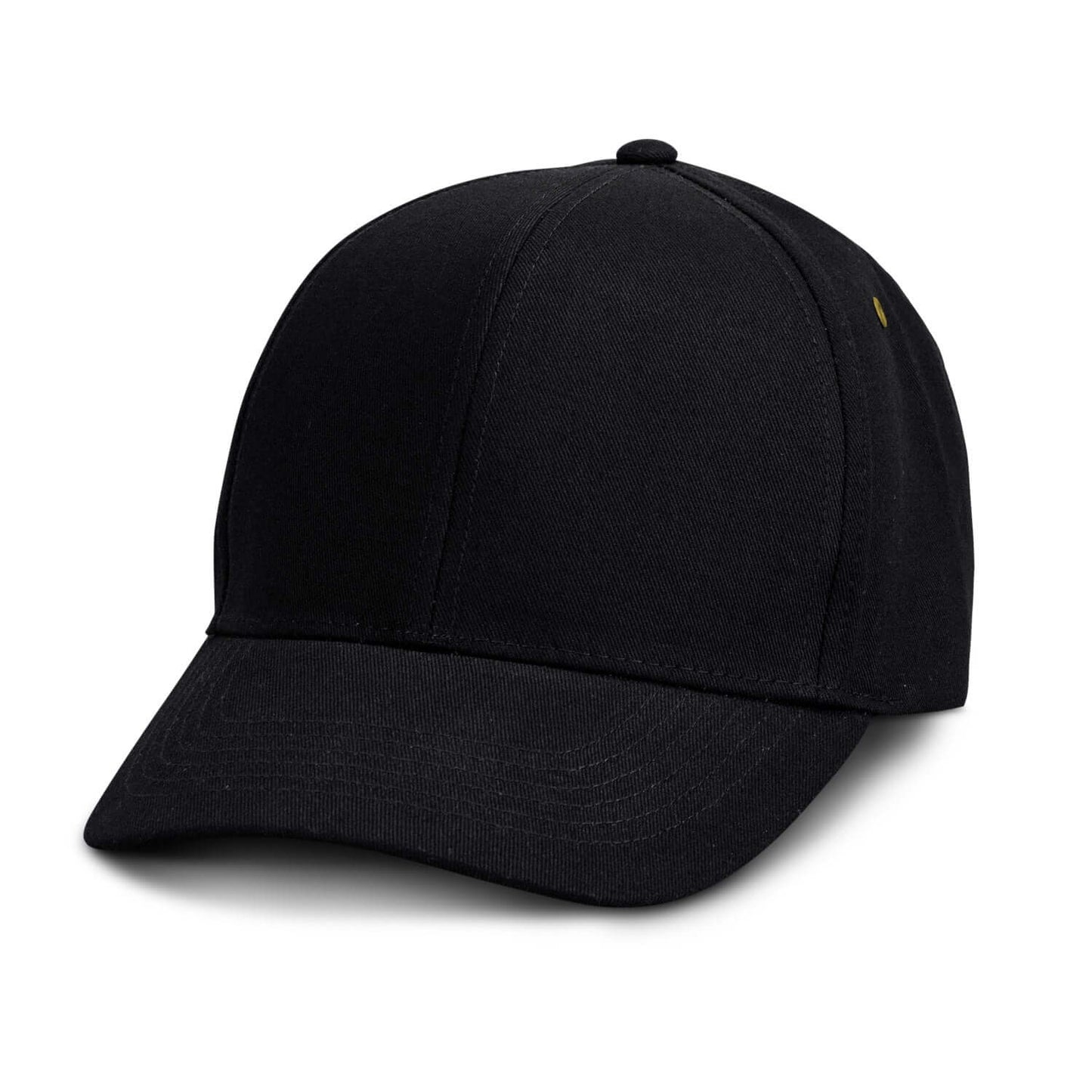 Essence Organic Cap in black, made from certified organic cotton, ideal as a Corporate Gift Singapore.