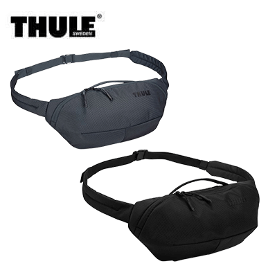 Thule Subterra 2 Sling Bag in black and grey, perfect for travel and as a corporate gift.