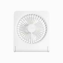 JisuLife Table Fan Life3 with sleek white design, ideal for desk or table use, promotes personalized cooling.