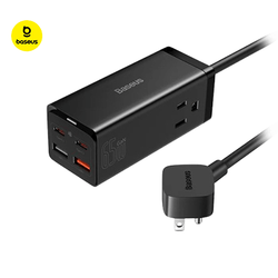 Baseus GaN3 Pro 6 Ports Power Strip 65W Corporate Gifts Singapore