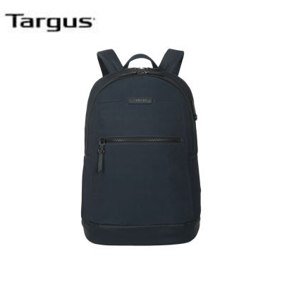 Targus Avila 15-16" Backpack in dark color, ideal for work and travel, featuring modular design and eco-friendly materials.