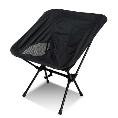 Frontier Lightweight Folding Chair featuring a mesh seat for comfort and airflow, ideal for outdoor events.