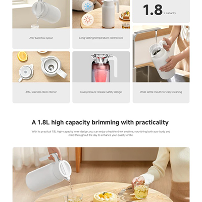 Xiaomi Insulated Kettle 1.8L