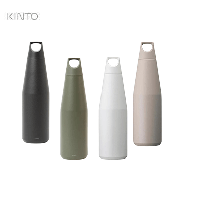 Kinto Trail Tumbler 1080ml in four colors for outdoor enthusiasts and corporate gifts.
