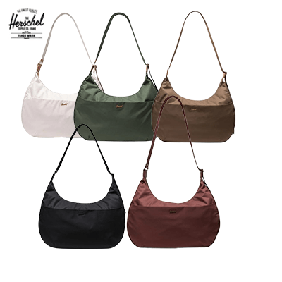 Herschel Yara Large Shoulder Bag available in multiple colors, ideal for corporate gift and eco-friendly fashion.
