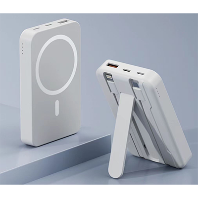 Magnetic Powerbank with CCC and Built in Cable